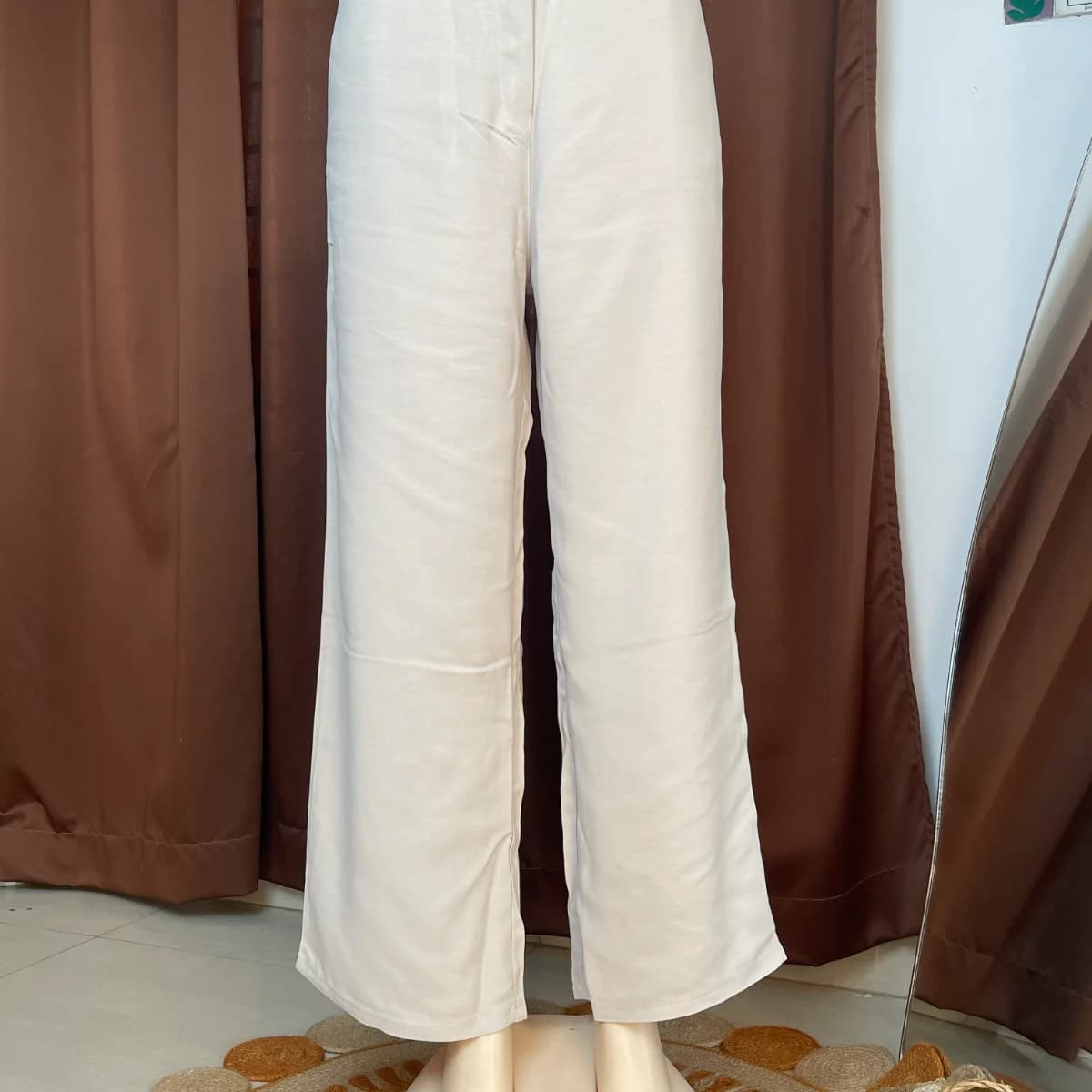 Sutton silk formal pants — view 4