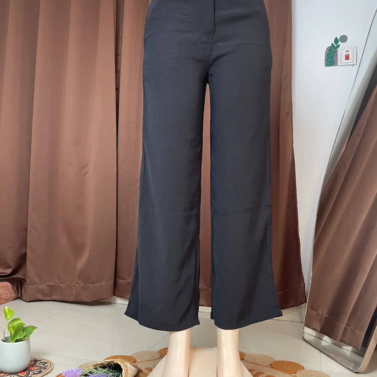 Sutton silk formal pants — view 7