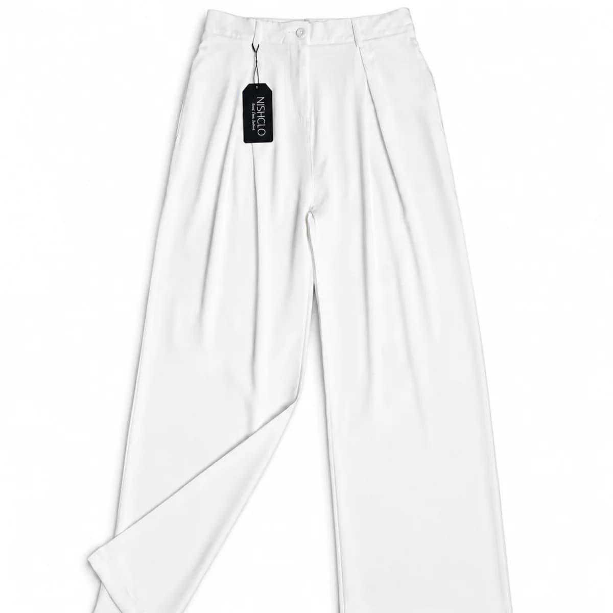 Korean Cross Pleated Pants