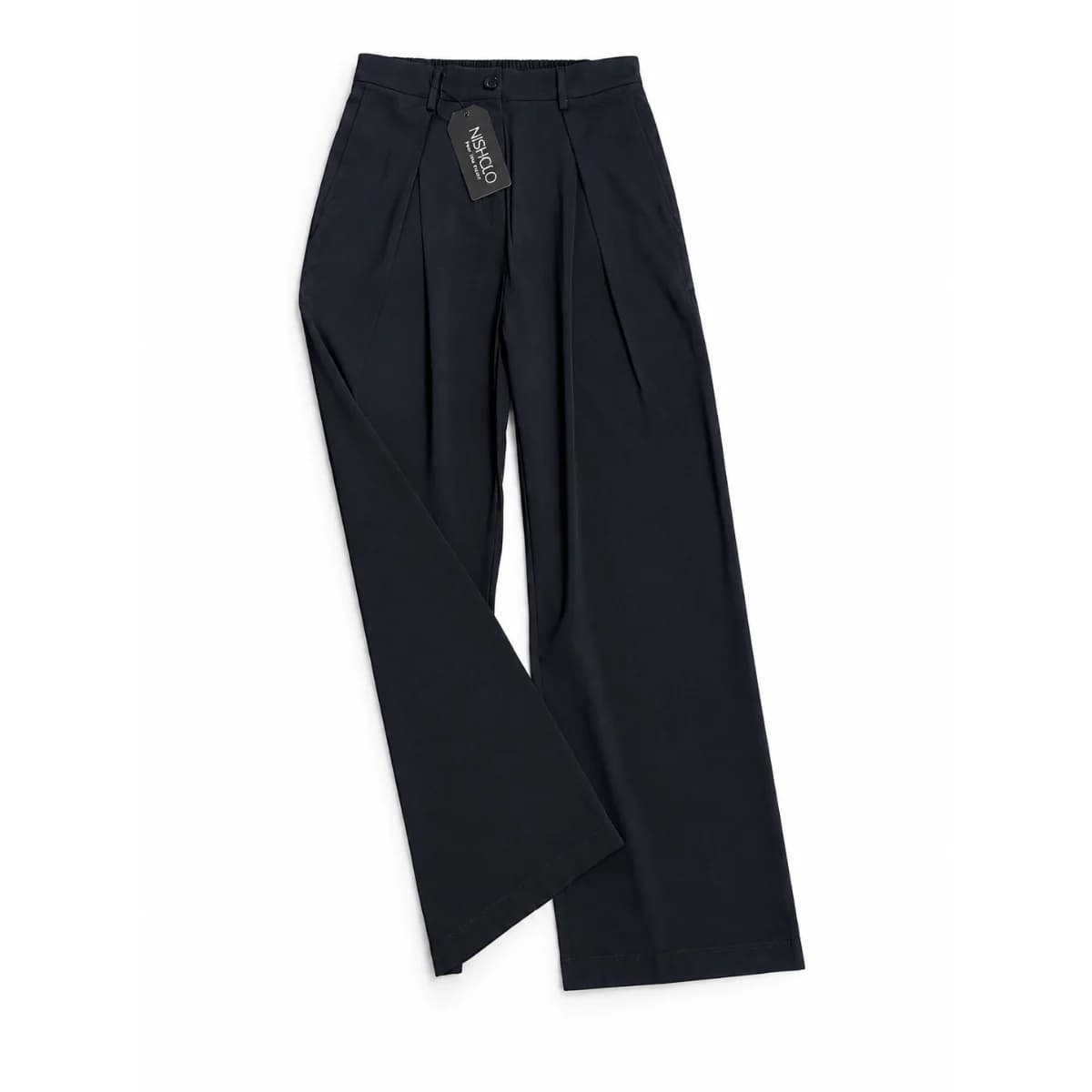 Korean Cross Pleated Pants — view 3