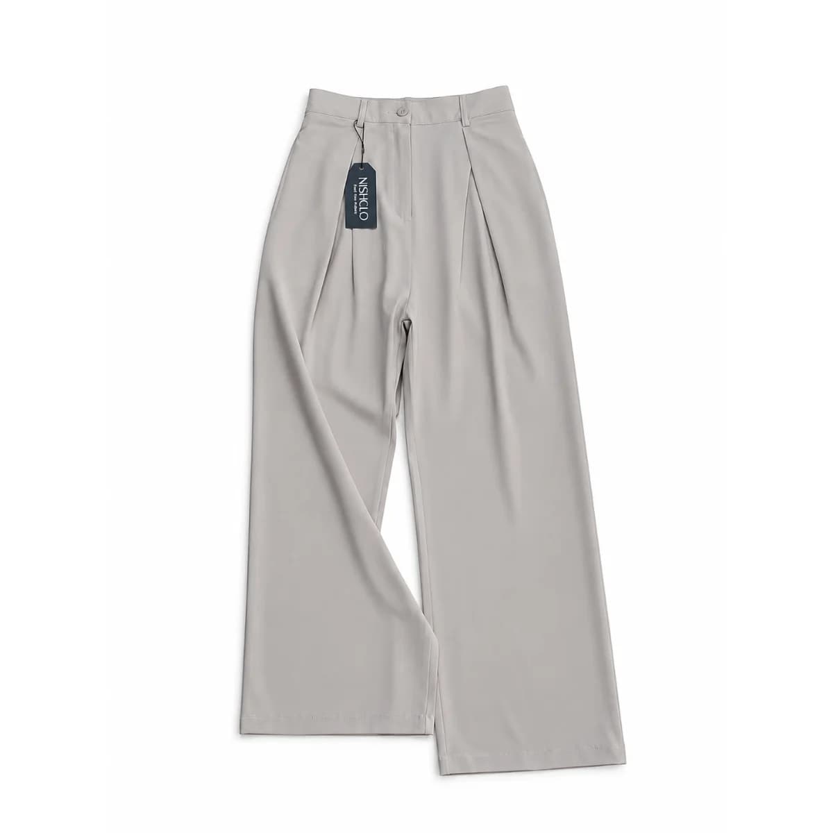 Korean Cross Pleated Pants — view 4